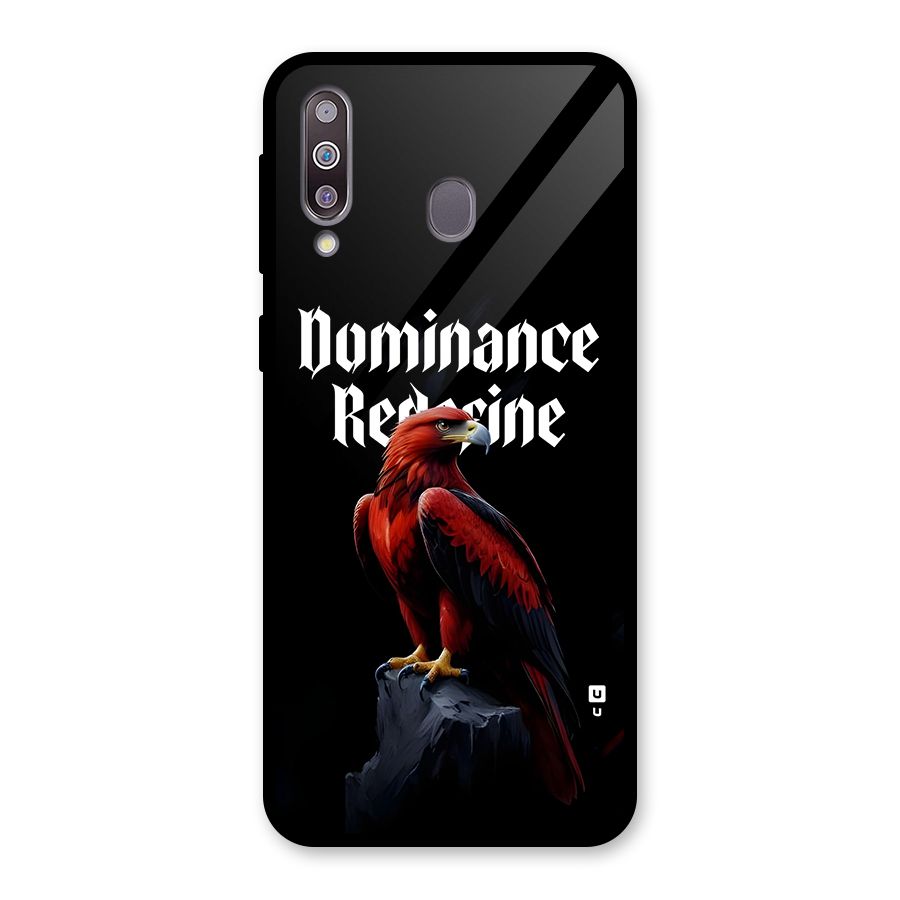 Dominance Eagle Glass Back Case for Galaxy M30