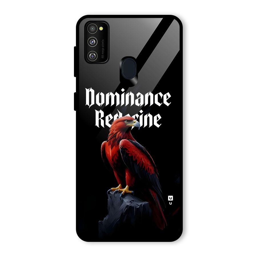 Dominance Eagle Glass Back Case for Galaxy M30s