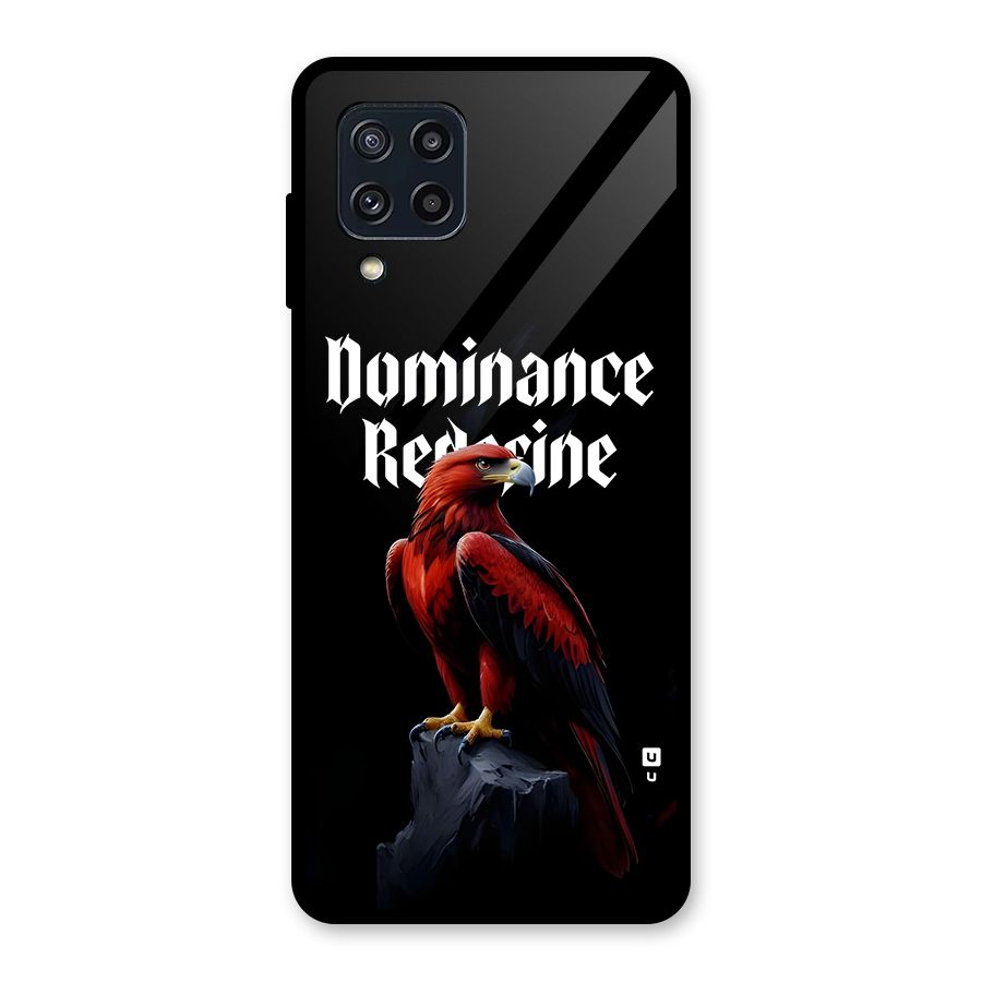 Dominance Eagle Glass Back Case for Galaxy M32