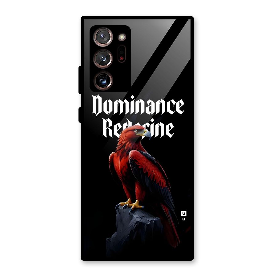 Dominance Eagle Glass Back Case for Galaxy Note 20 Ultra 5G