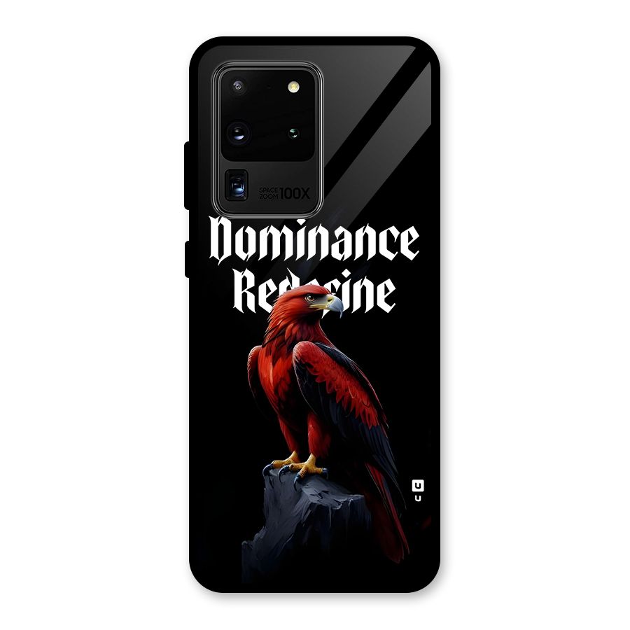 Dominance Eagle Glass Back Case for Galaxy S20 Ultra