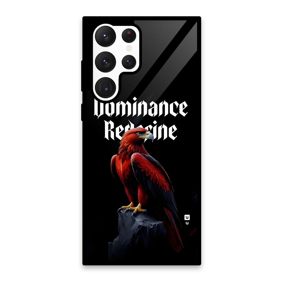 Dominance Eagle Glass Back Case for Galaxy S22 Ultra 5G