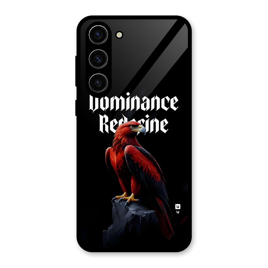 Dominance Eagle Glass Back Case for Galaxy S23 Plus