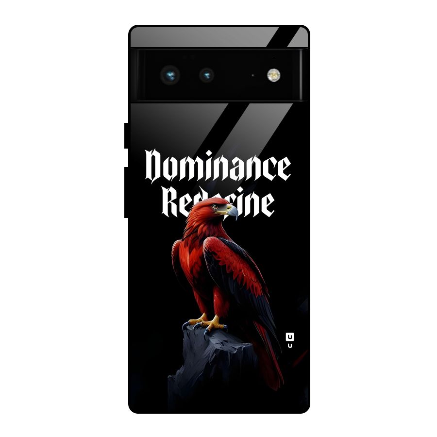 Dominance Eagle Glass Back Case for Google Pixel 6