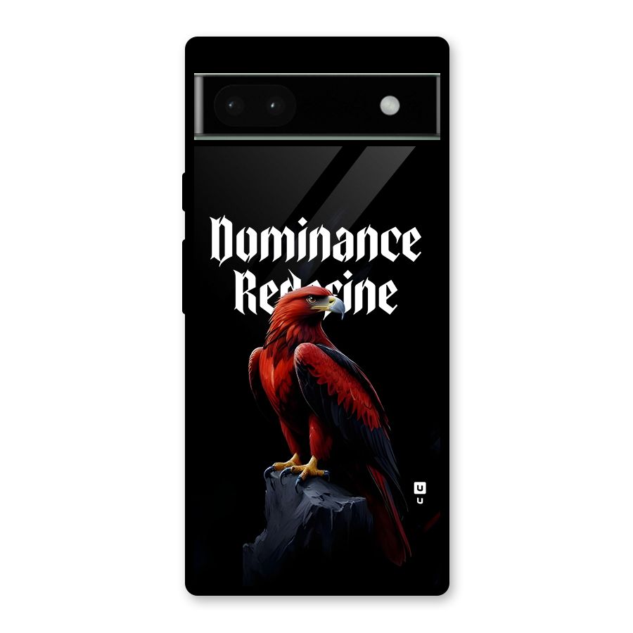 Dominance Eagle Glass Back Case for Google Pixel 6a