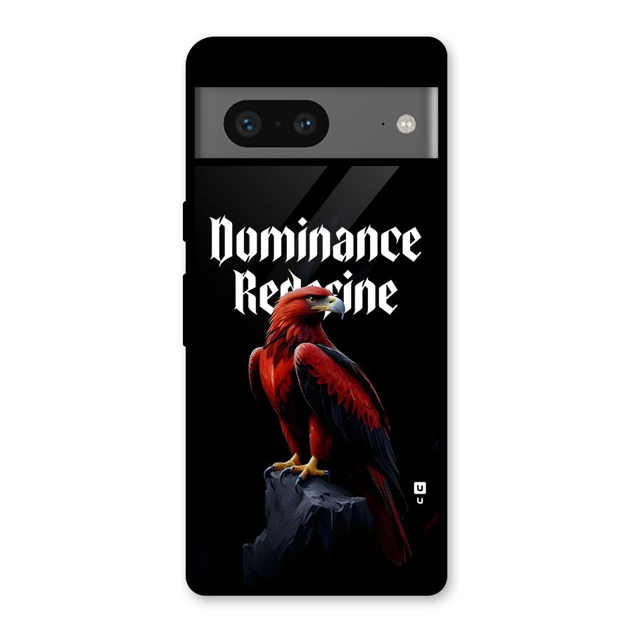 Dominance Eagle Glass Back Case for Google Pixel 7