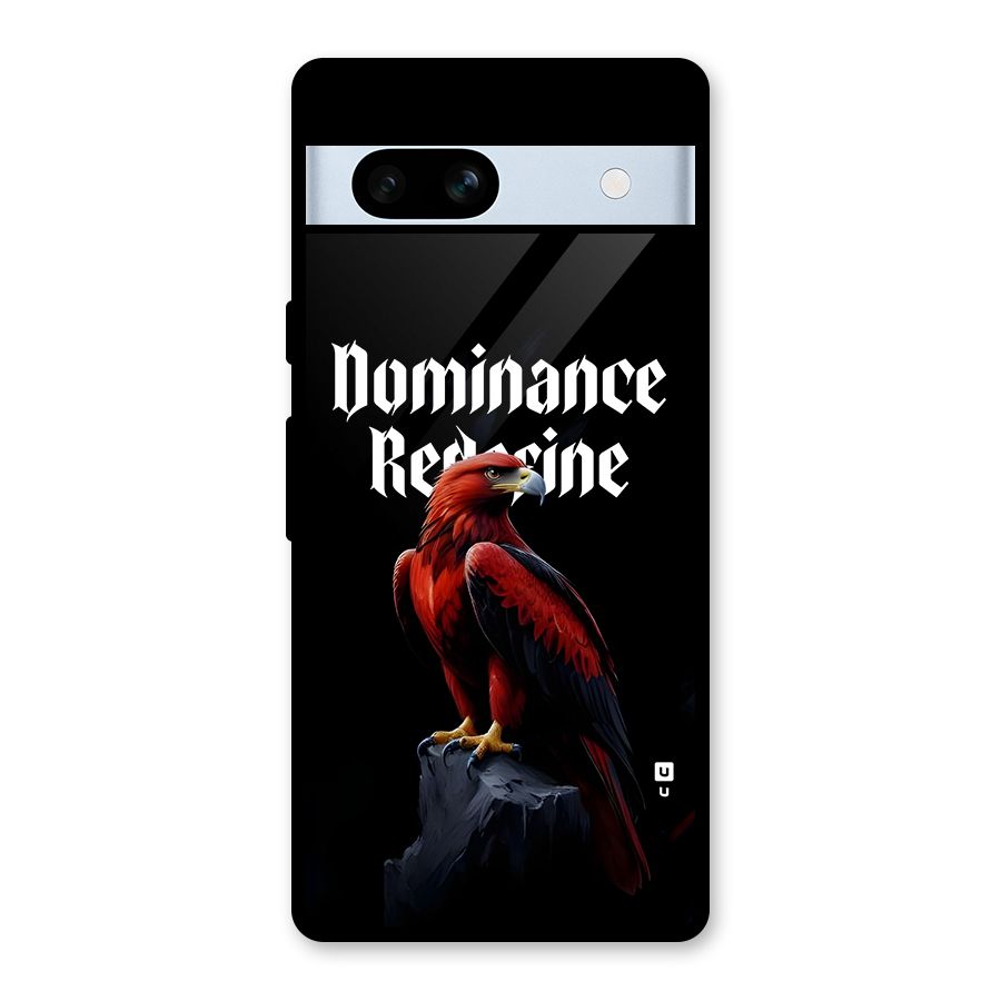Dominance Eagle Glass Back Case for Google Pixel 7a