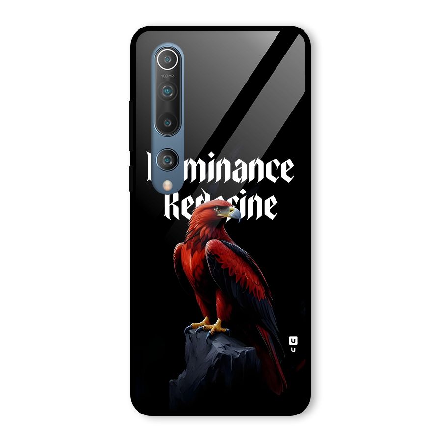 Dominance Eagle Glass Back Case for Mi 10