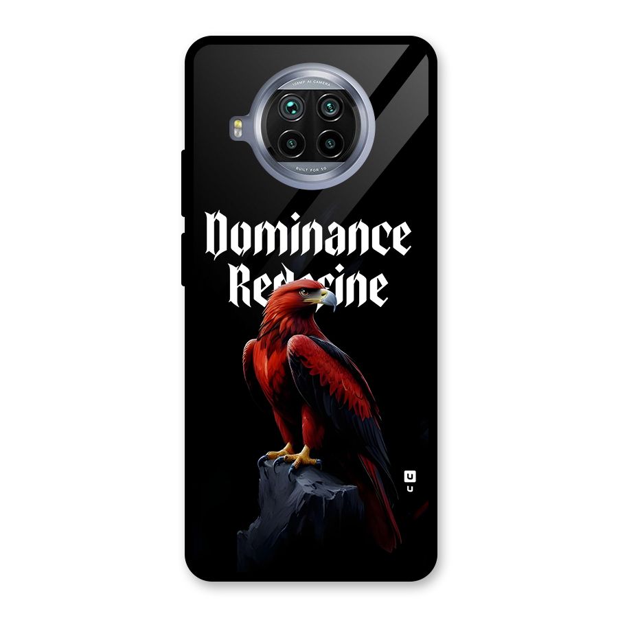 Dominance Eagle Glass Back Case for Mi 10i