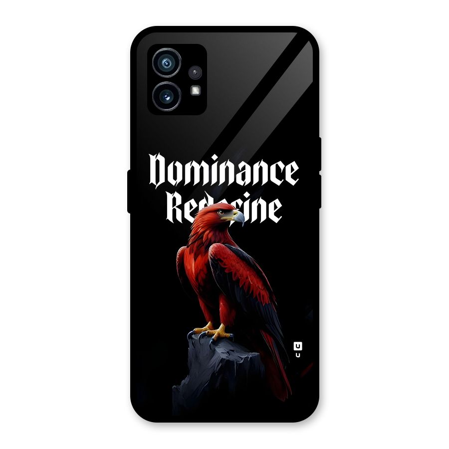 Dominance Eagle Glass Back Case for Nothing Phone 1