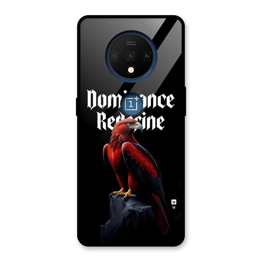 Dominance Eagle Glass Back Case for OnePlus 7T