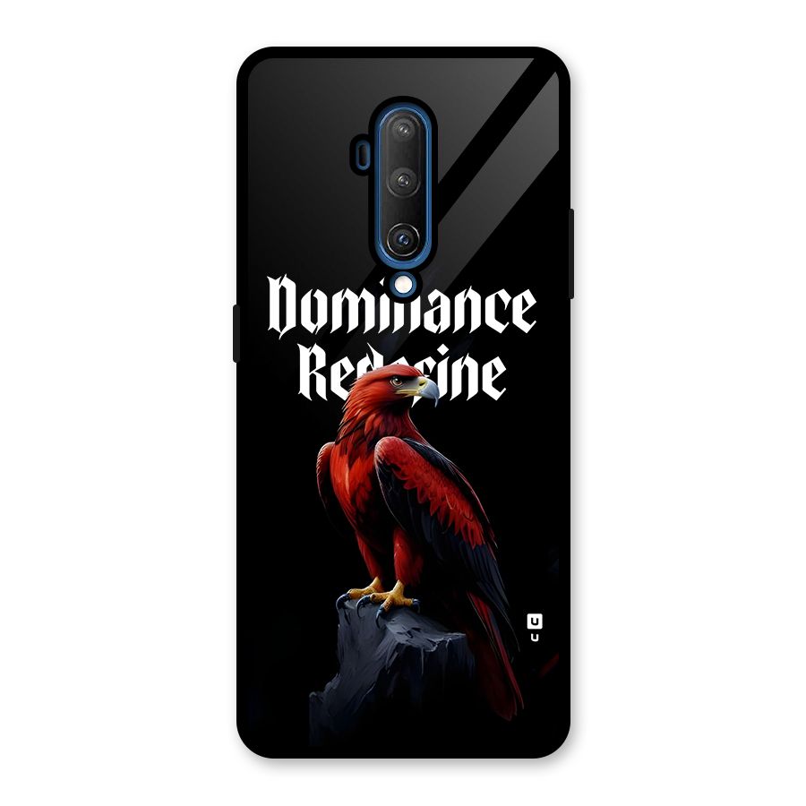 Dominance Eagle Glass Back Case for OnePlus 7T Pro