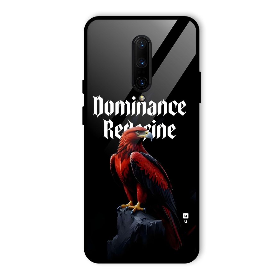 Dominance Eagle Glass Back Case for OnePlus 7 Pro