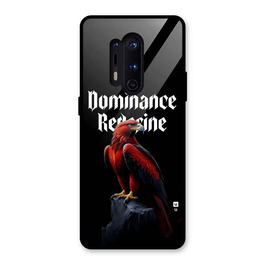 Dominance Eagle Glass Back Case for OnePlus 8 Pro