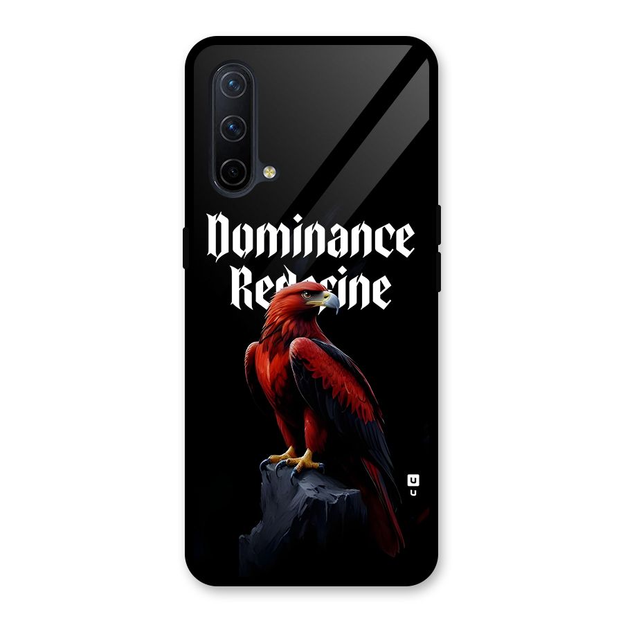 Dominance Eagle Glass Back Case for OnePlus Nord CE 5G