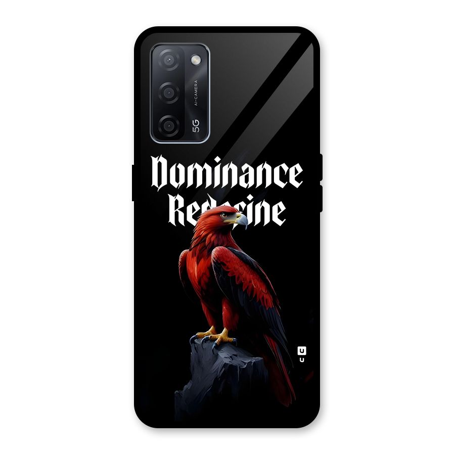 Dominance Eagle Glass Back Case for Oppo A53s 5G