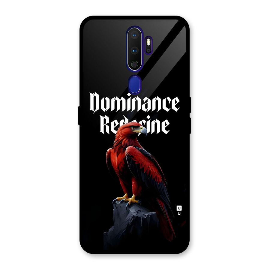 Dominance Eagle Glass Back Case for Oppo A9 (2020)