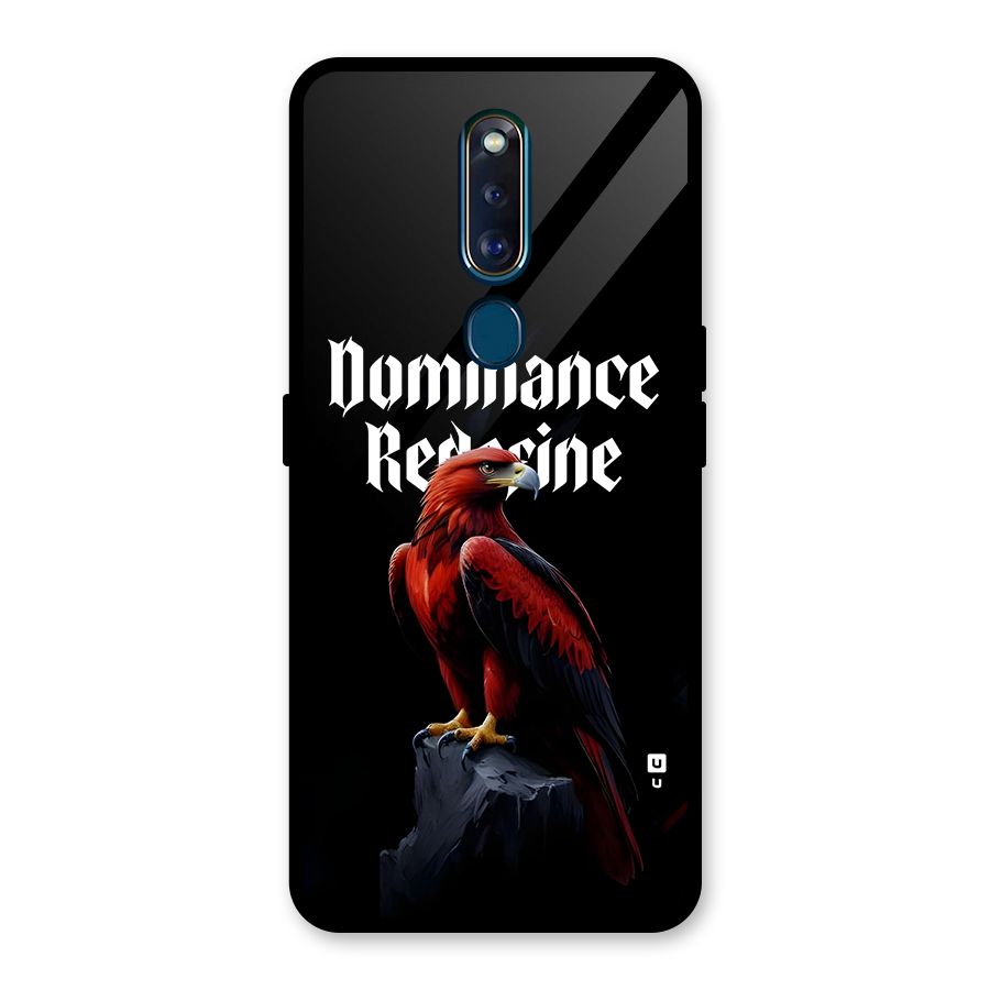 Dominance Eagle Glass Back Case for Oppo F11 Pro