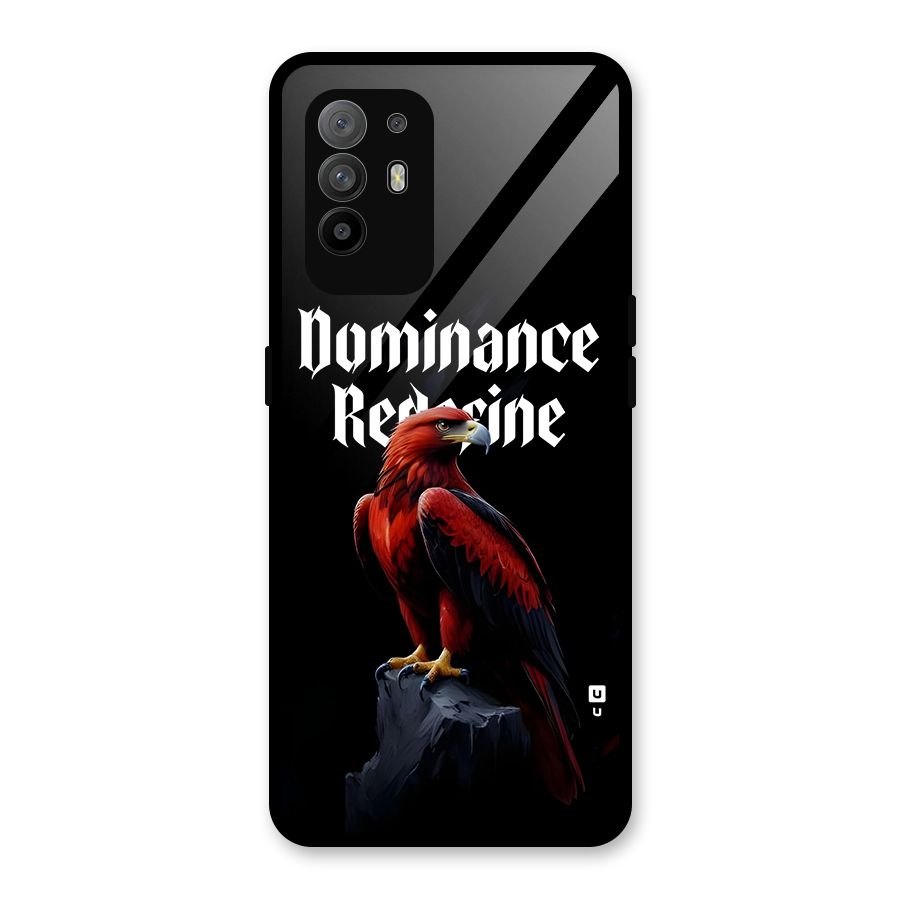 Dominance Eagle Glass Back Case for Oppo F19 Pro Plus 5G