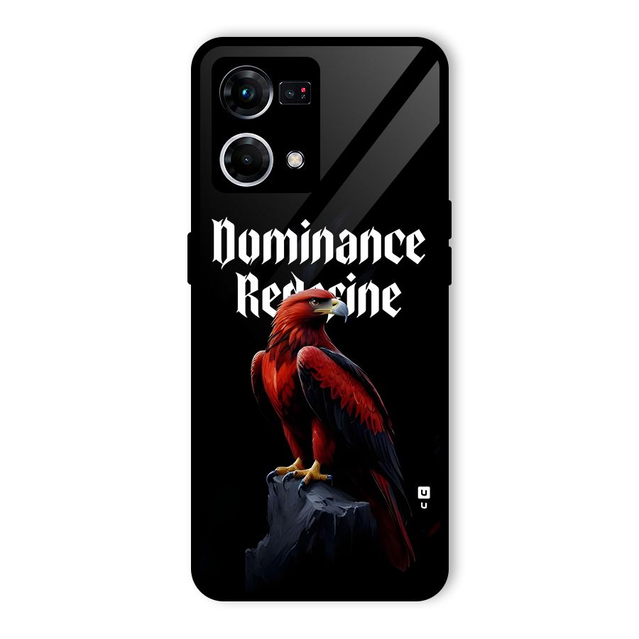 Dominance Eagle Glass Back Case for Oppo F21 Pro 4G