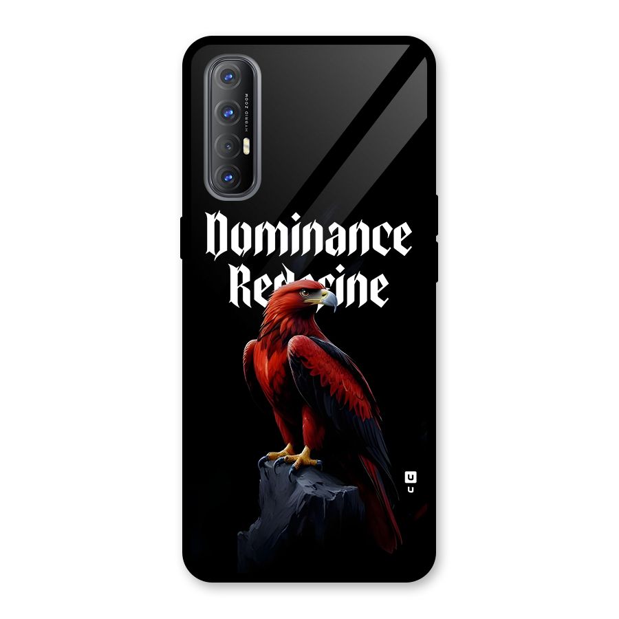 Dominance Eagle Glass Back Case for Oppo Reno3 Pro