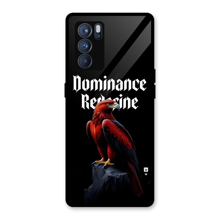 Dominance Eagle Glass Back Case for Oppo Reno6 Pro 5G