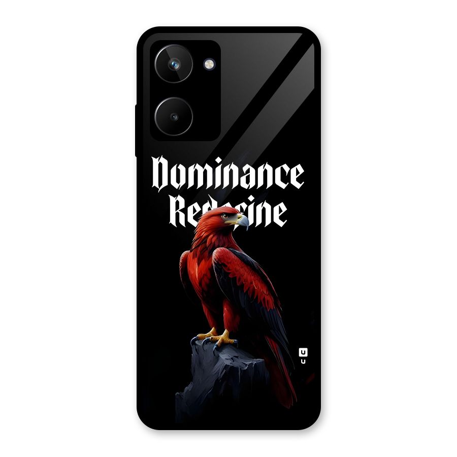 Dominance Eagle Glass Back Case for Realme 10