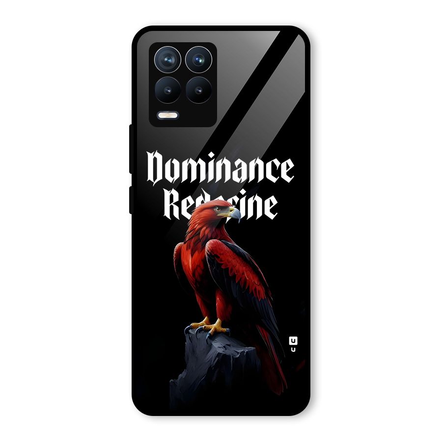 Dominance Eagle Glass Back Case for Realme 8 Pro