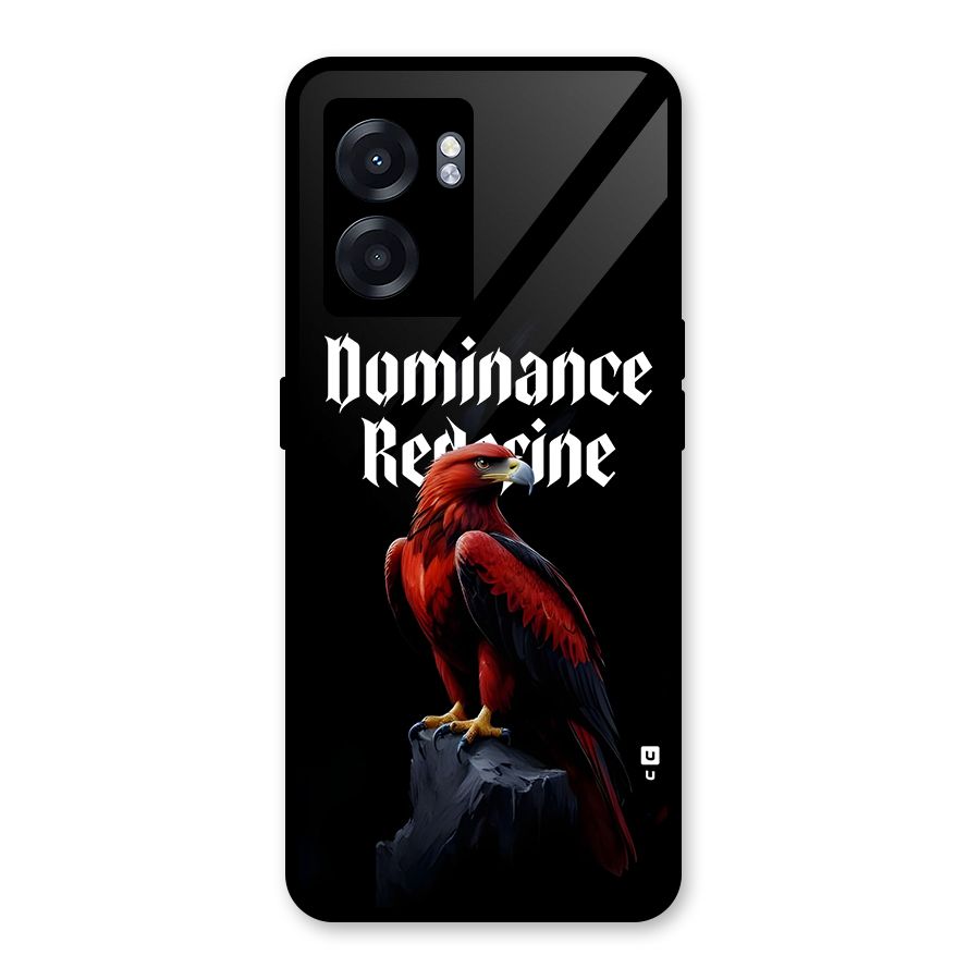 Dominance Eagle Glass Back Case for Realme Narzo 50 5G