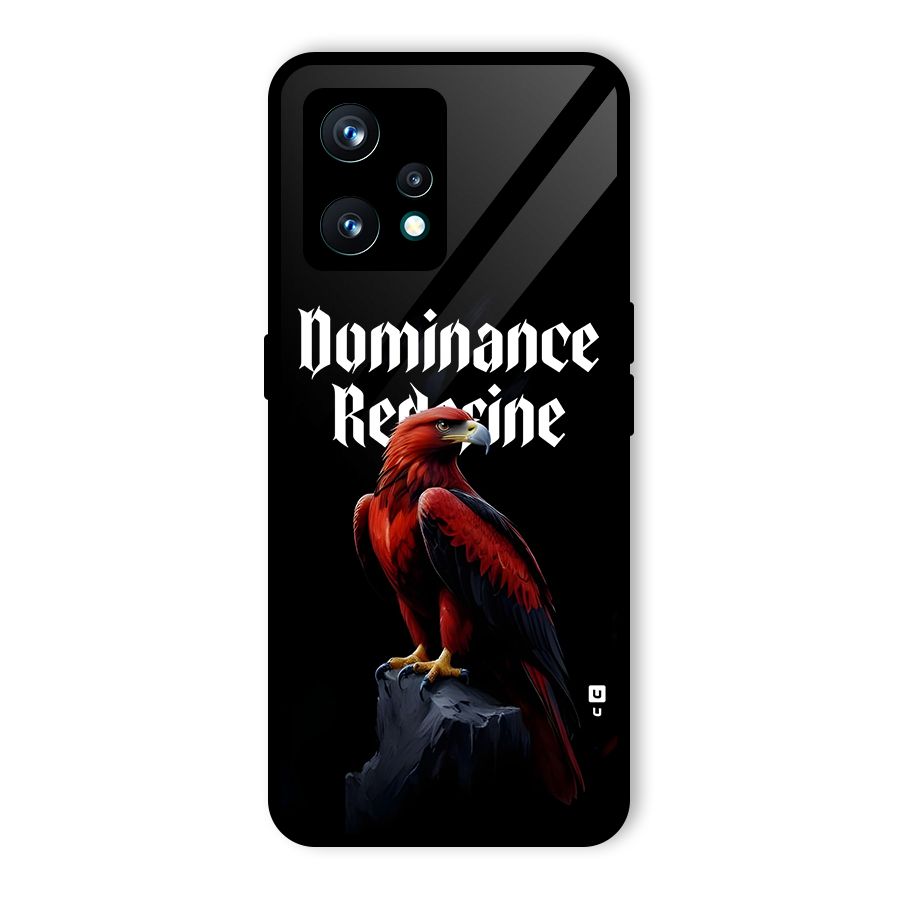Dominance Eagle Glass Back Case for Realme Narzo 50 Pro