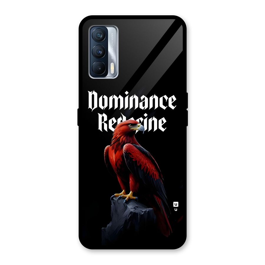 Dominance Eagle Glass Back Case for Realme X7