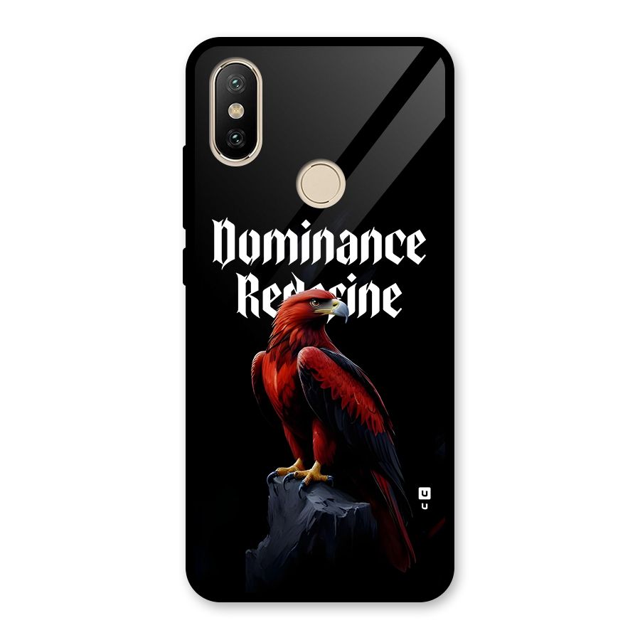 Dominance Eagle Glass Back Case for Redmi A2