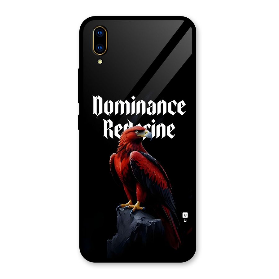 Dominance Eagle Glass Back Case for Vivo V11 Pro
