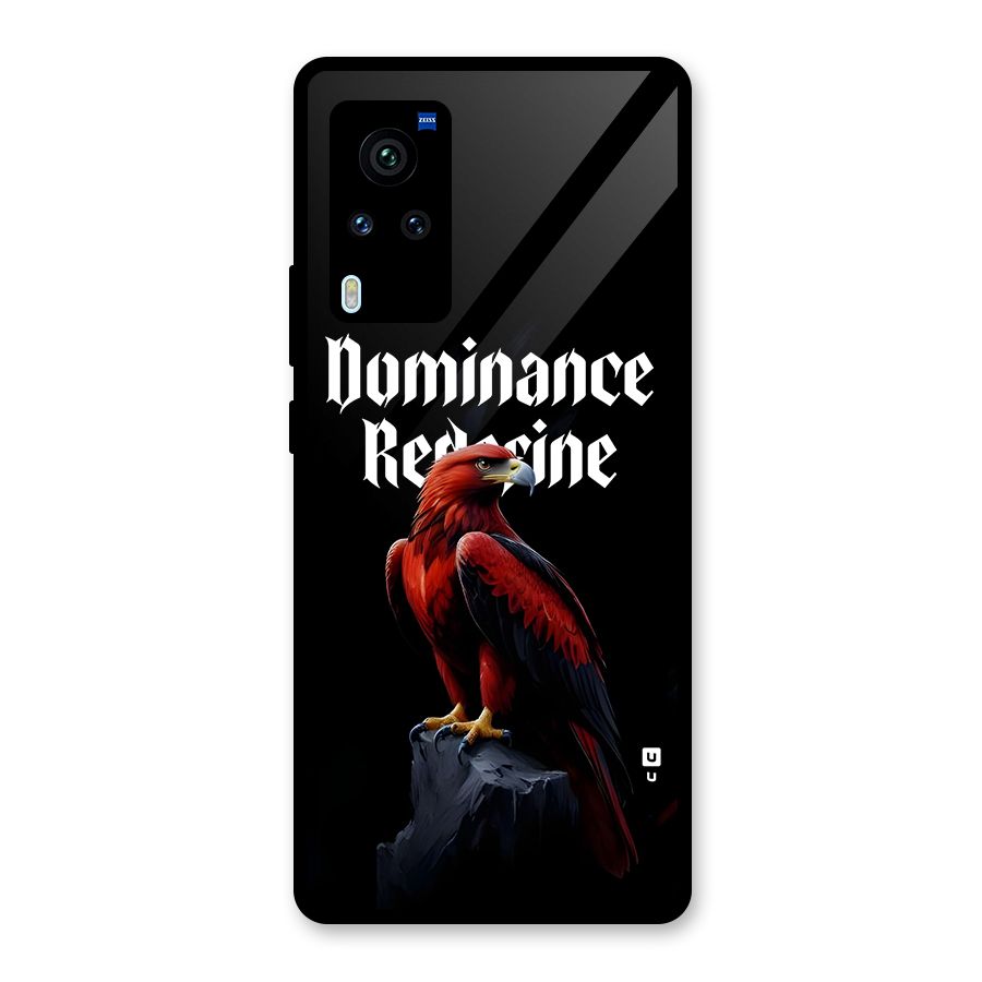 Dominance Eagle Glass Back Case for Vivo X60 Pro