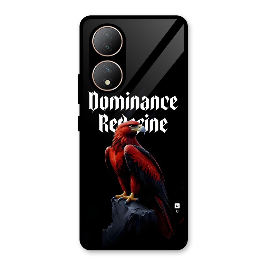Dominance Eagle Glass Back Case for Vivo Y100