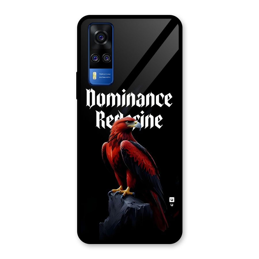 Dominance Eagle Glass Back Case for Vivo Y51A