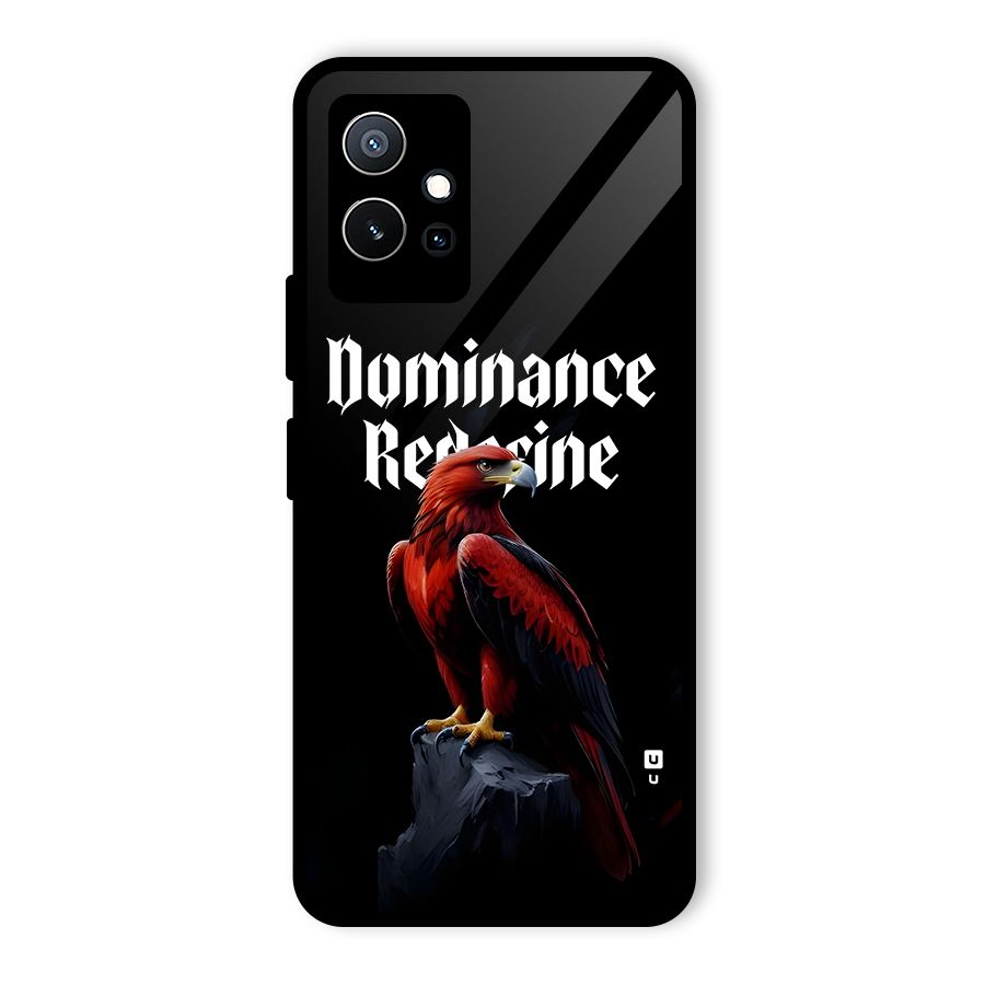 Dominance Eagle Glass Back Case for Vivo Y75 5G