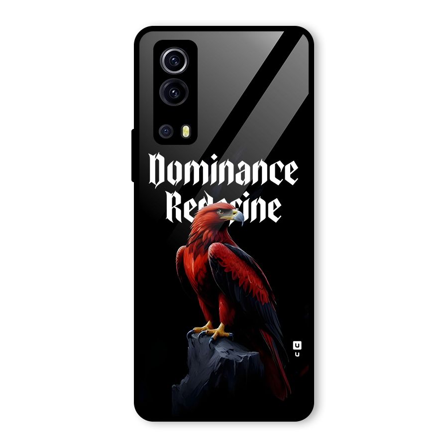 Dominance Eagle Glass Back Case for Vivo iQOO Z3