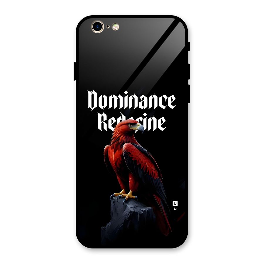 Dominance Eagle Glass Back Case for iPhone 6 6S