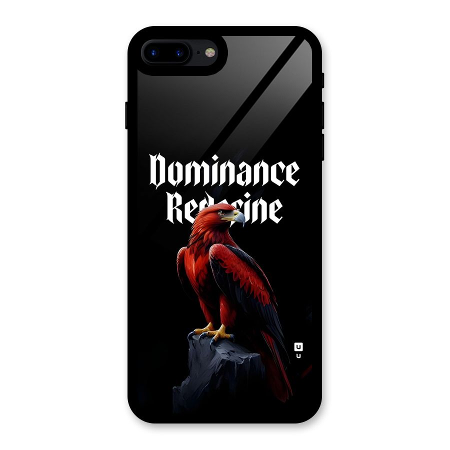 Dominance Eagle Glass Back Case for iPhone 8 Plus