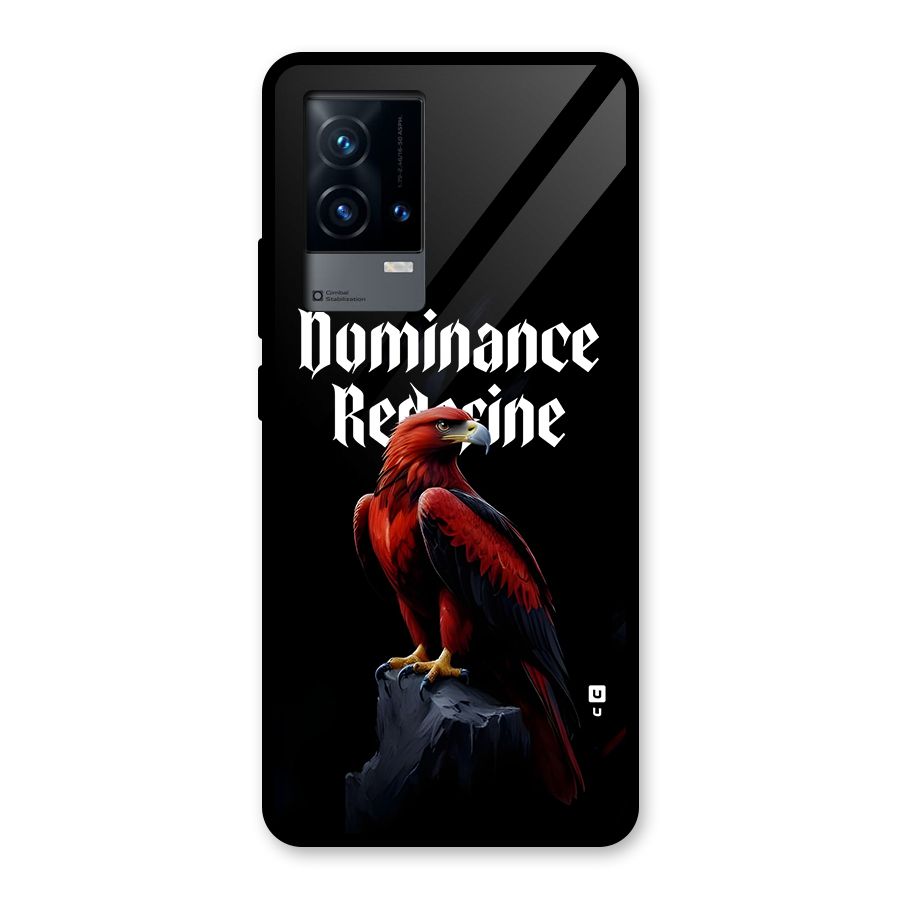 Dominance Eagle Glass Back Case for iQOO 9 5G