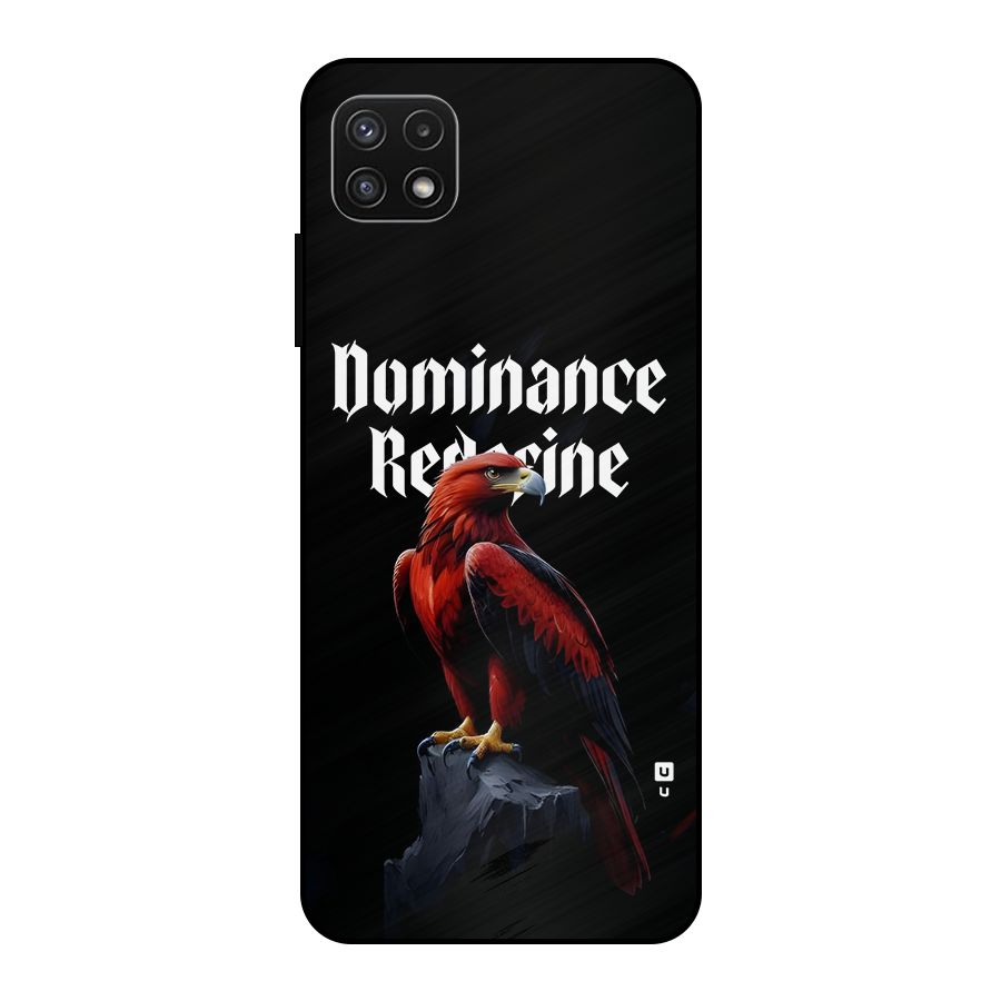 Dominance Eagle Metal Back Case for Galaxy A22 5G
