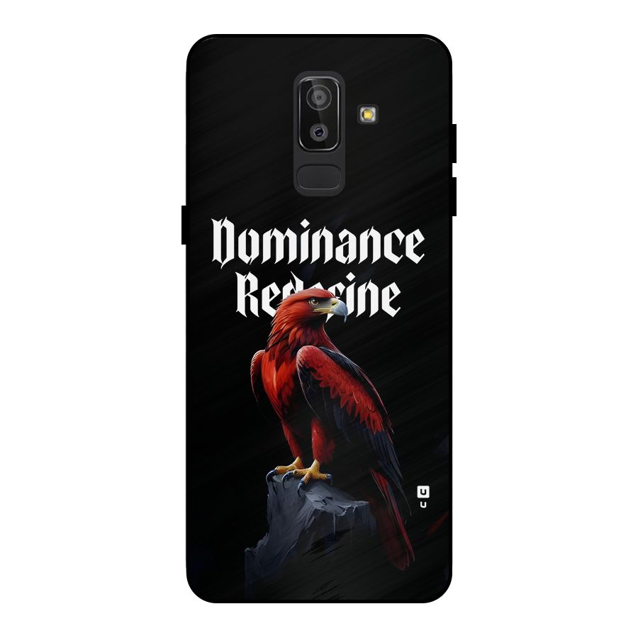 Dominance Eagle Metal Back Case for Galaxy J8