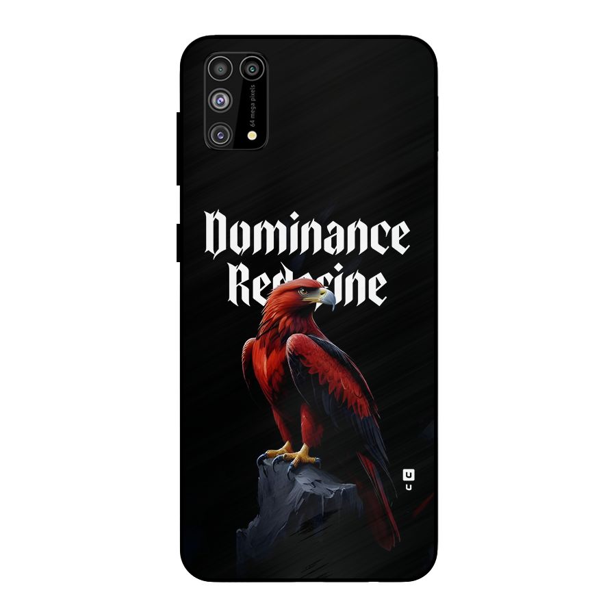 Dominance Eagle Metal Back Case for Galaxy M31