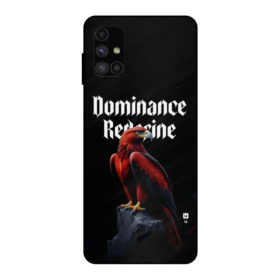 Dominance Eagle Metal Back Case for Galaxy M51