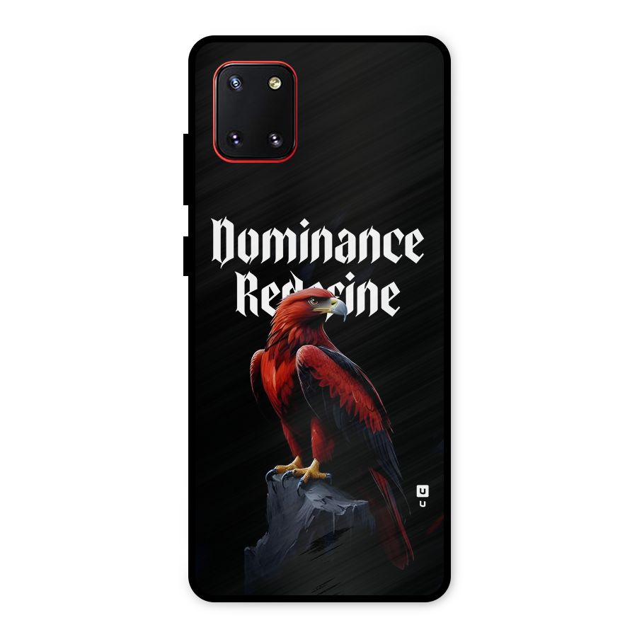 Dominance Eagle Metal Back Case for Galaxy Note 10 Lite