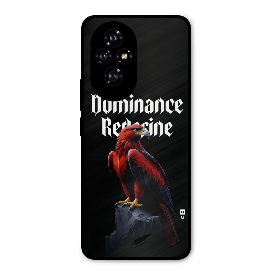 Dominance Eagle Metal Back Case for Honor 200