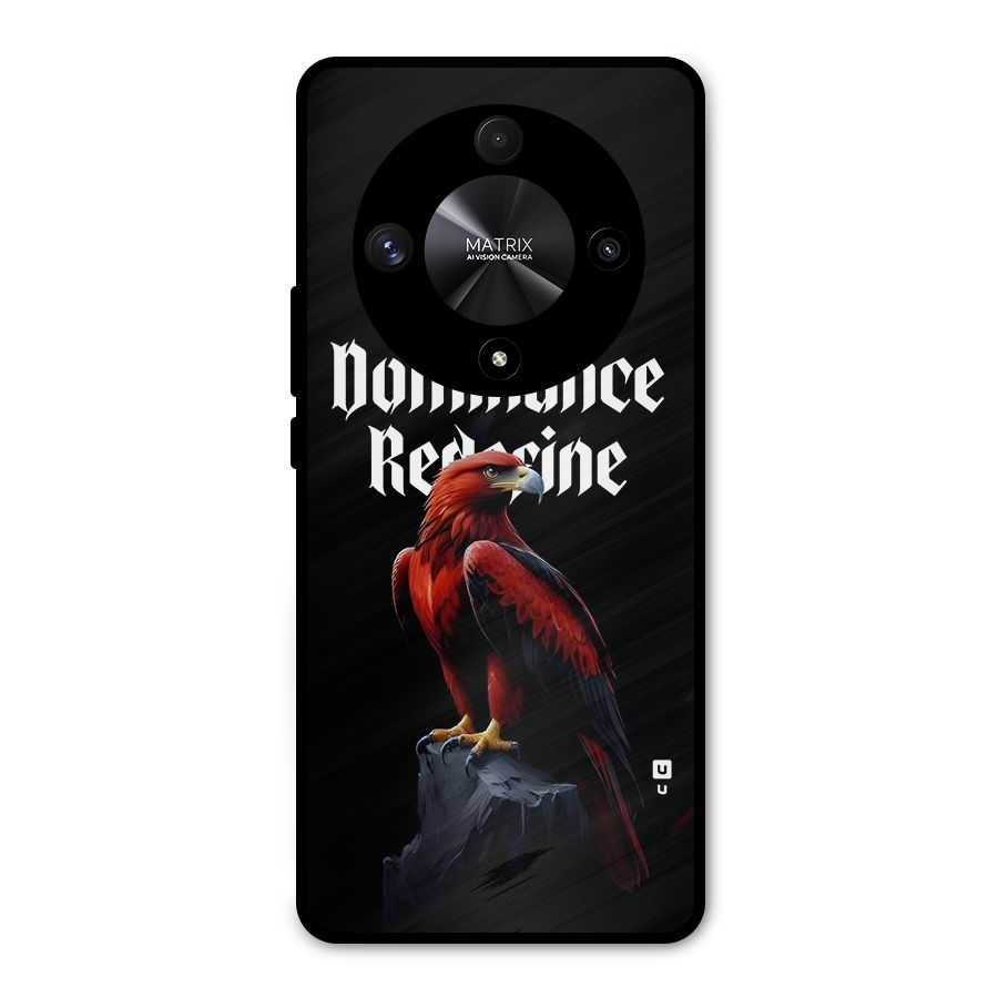 Dominance Eagle Metal Back Case for Honor X9b