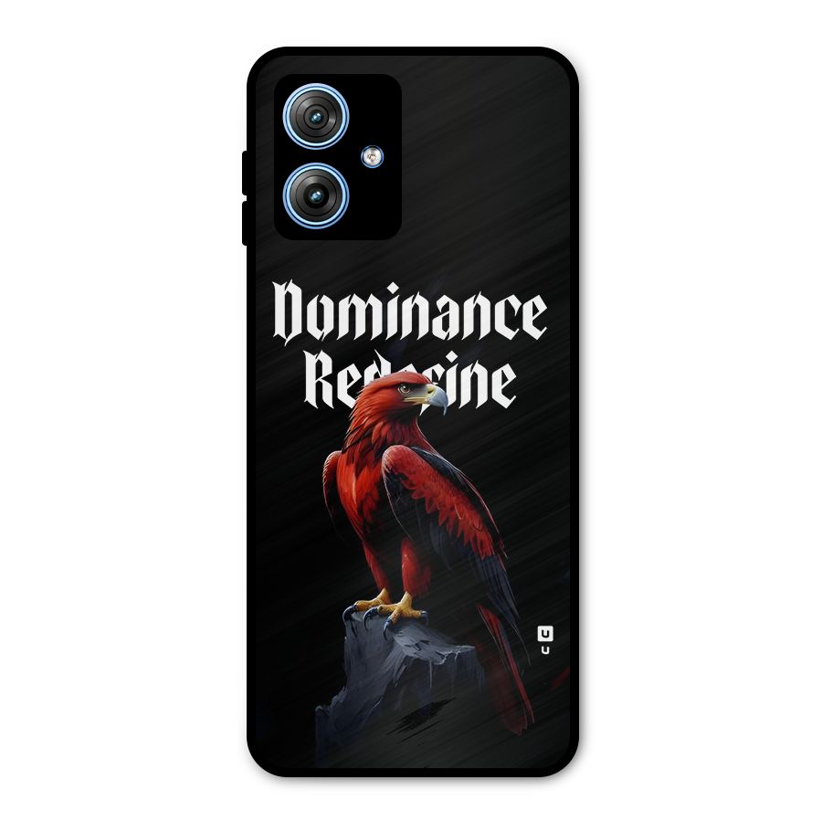 Dominance Eagle Metal Back Case for Moto G54