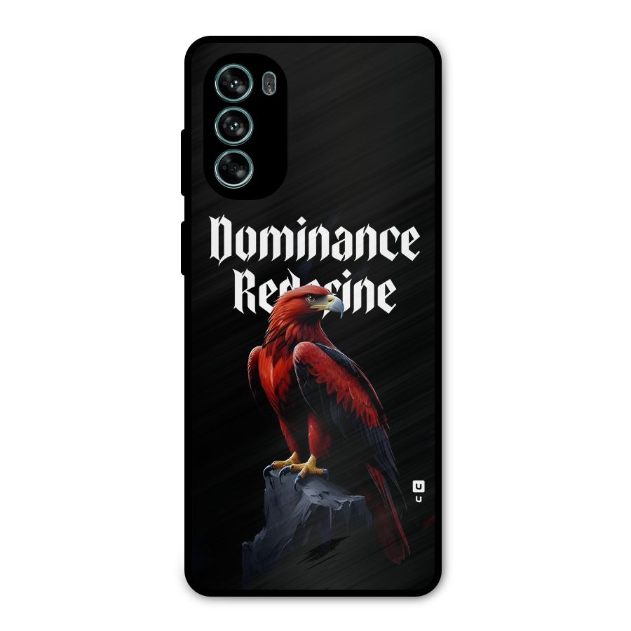 Dominance Eagle Metal Back Case for Moto G62